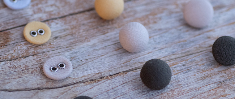 くるみボタンの作成