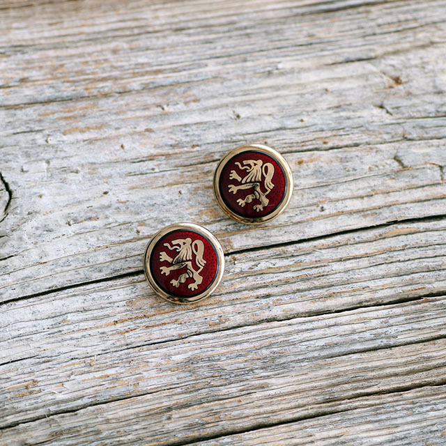 メタルエンブレムボタン