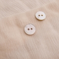 【丸型(定番)】あこやパール貝シェルボタン#00104 2穴13mm【メール便対応】